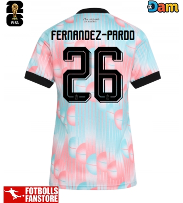 Belgien Matias Fernandez-Pardo #26 Bortatröja Dam VM 2026 Kortärmad